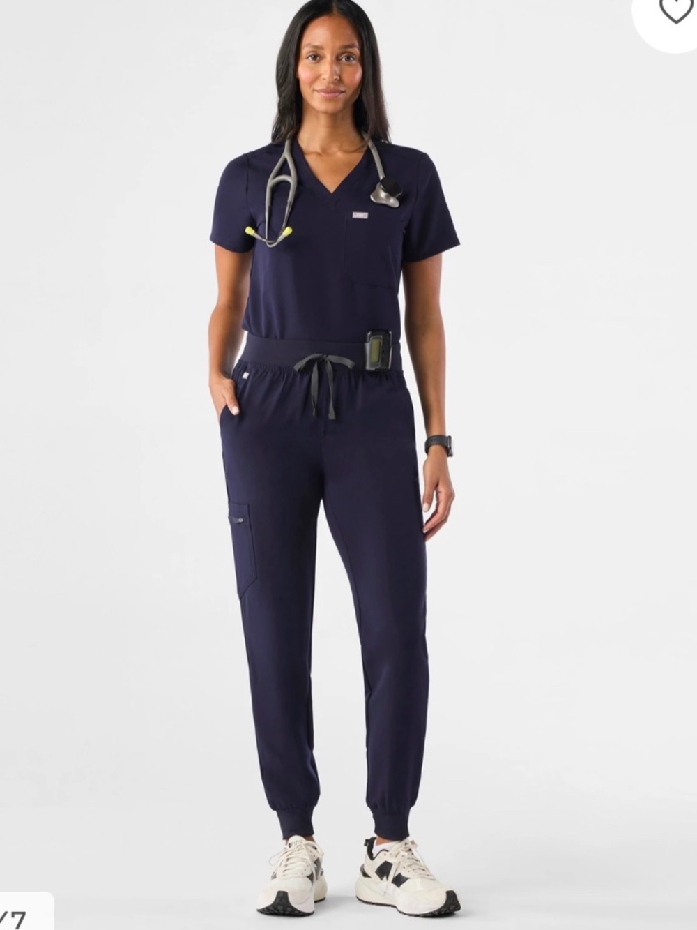 Set of Figs Scrubs in Navy